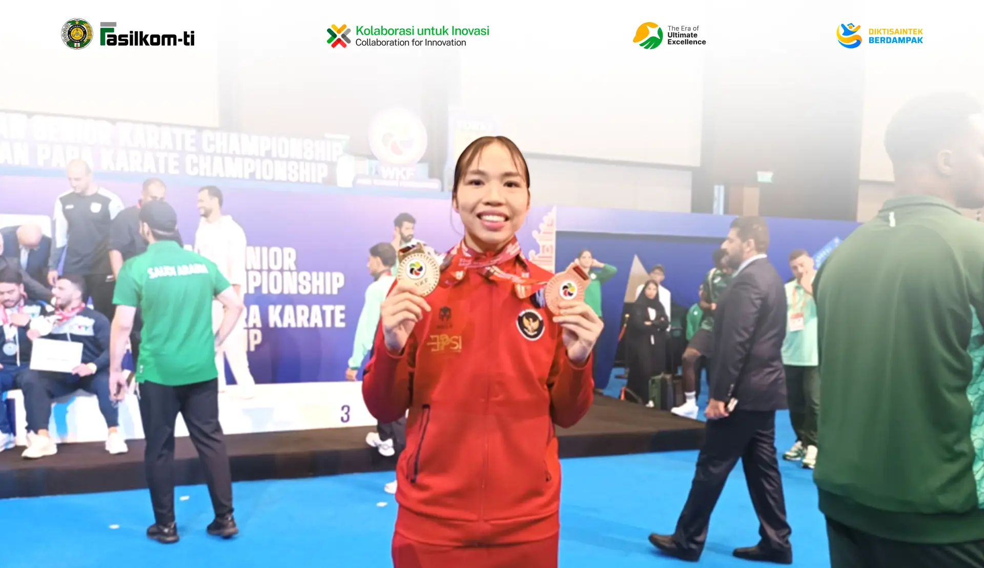 Computer Science Student of FIS-USU Wins Gold Medal at Asian Karate Federation Championships 2026